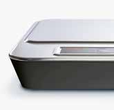 seca 852 Digital portion and diet scale The stainless steel surface is tough and easy to clean.