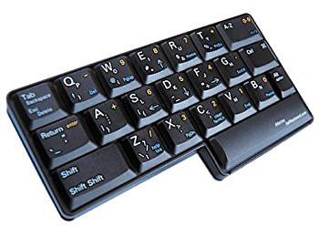 Keyboard: DSK (Dvorak Simplified Keyboard) Checkered history of comparison studies with QWERTY 1943 US Navy studies show DSK faster 1956 US General Services Admin study (Strong) shows QWERTY brushup
