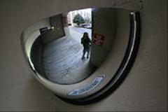 The wide field of view present in convex mirrors makes them useful surveillance mirrors.