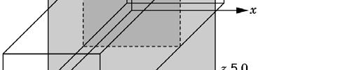 default camera and an orthographic view volume