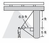 Example 3: Use a geometric mean Find the value of y in the triangle. YOU TRY NOW! 1) Find the value of x. 2) To find clearance of an overpass, you need to find the height of the concrete support beam.