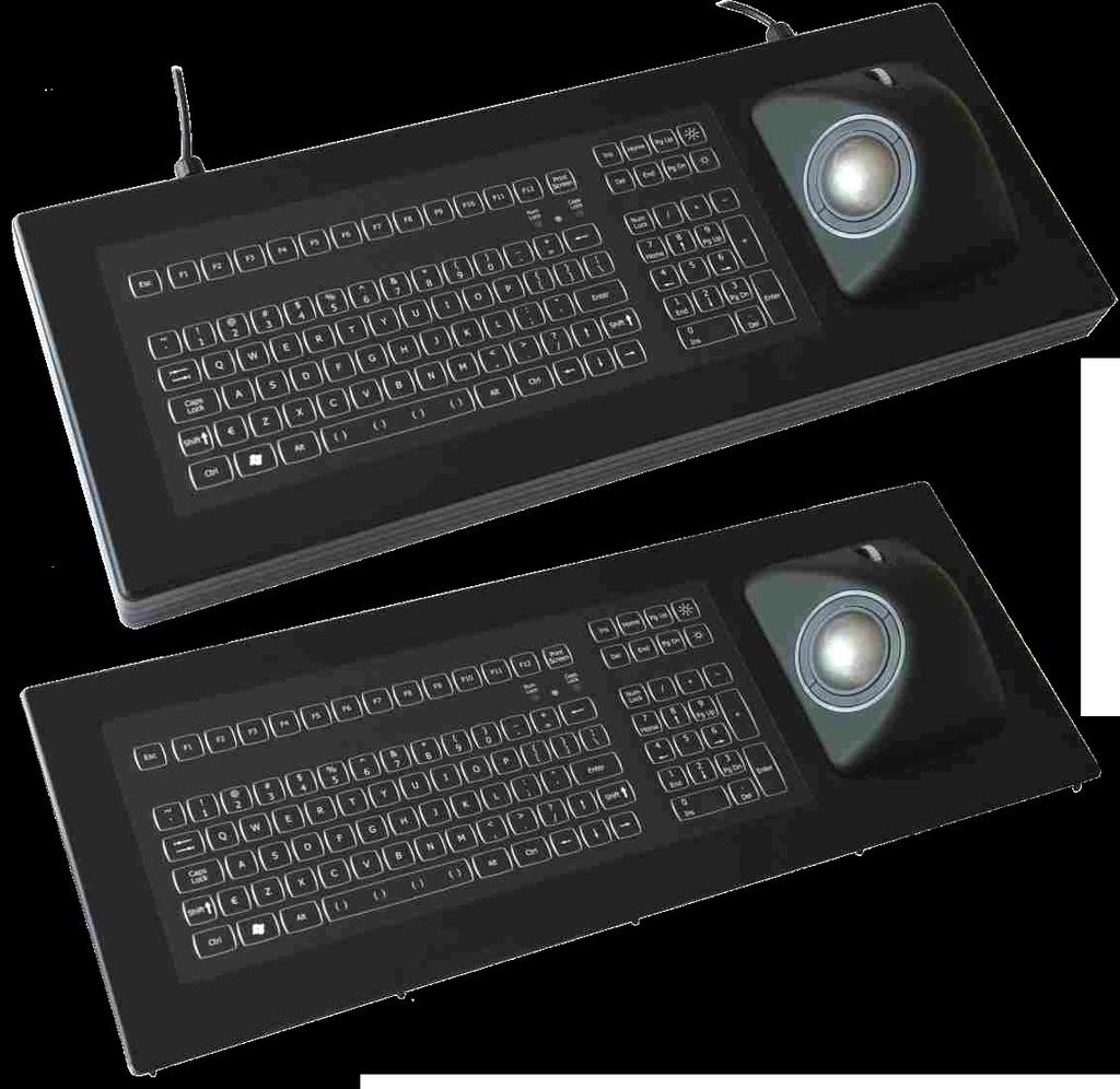 NSI Keyboard with trackball for the most demanding jobs.