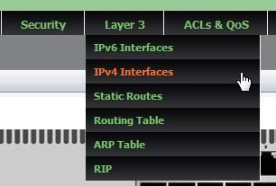 Chapter 19: Setting IPv4 and IPv6 Addresses Displaying IPv4 Interfaces To display a list of the IPv4 interfaces, do the following: 1.