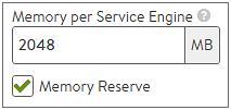 SE Memory Consumption view online Calculating the utilization of memory within a Service Engine is useful to estimate the number of concurrent connections or the amount of memory that may be
