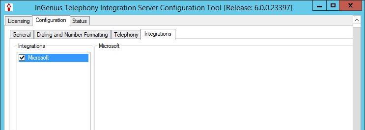 6.3. Verify License Select Configuration Telephony from the top menu.