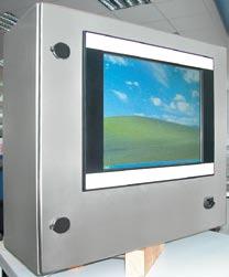 1" W 560 x 320 x 200 Panel PC 12.