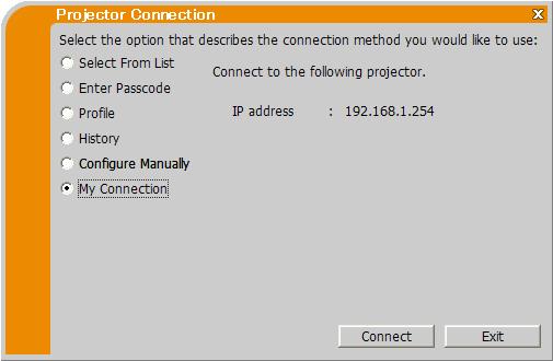 3.2.2.5 Configuring manually If you want to set the connection manually, select Configure Manually. A list of available network adapters will appear in the window.