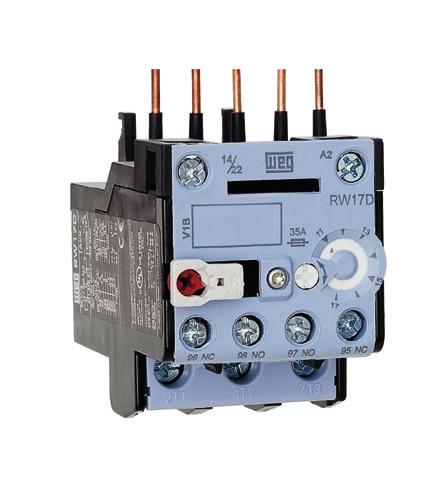 Circuit Protection Disconnect Switches Thermal Overload Relays n extended operational service life is one of the main features you can find in RW overload relays.
