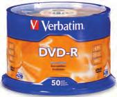 7GB 50 Spindle N V95153 95153 DVD-R White Inkjet 16x 4.