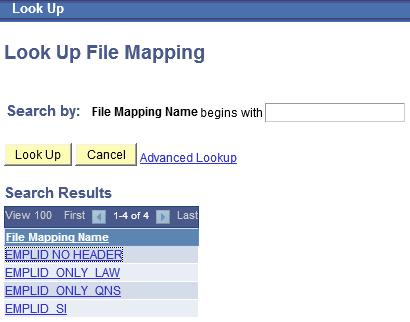 14. The Mass Assign page displays. Note: CUNYfirst uploads the values in the uploaded file to the temp table.