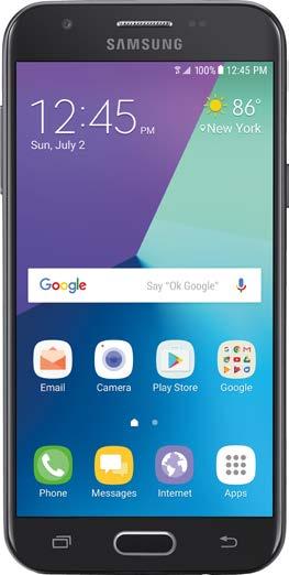 Samsung Galaxy J3 MSRP $99.99 Sleek Design & Innovative Features Samsung s popular Galaxy J3 smartphone delivers a satisfying blend of performance and affordability.