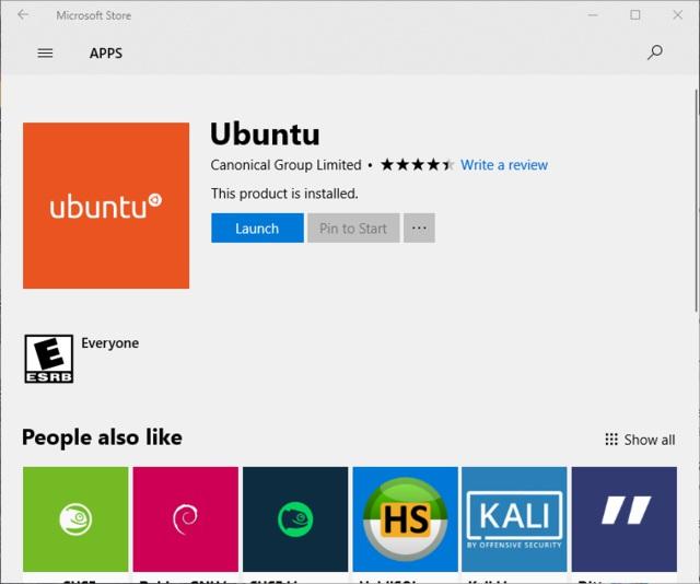 Then launch Ubuntu. You'll see a terminal console window and you'll be asked some initial setup questions. Install Build Tools WSL Ubuntu comes with git already installed.