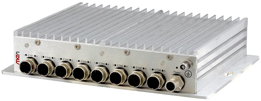 maintenance-free Ethernet switches, which have been specifically designed for use in rolling stock applications operating in extremely rugged environmental conditions.