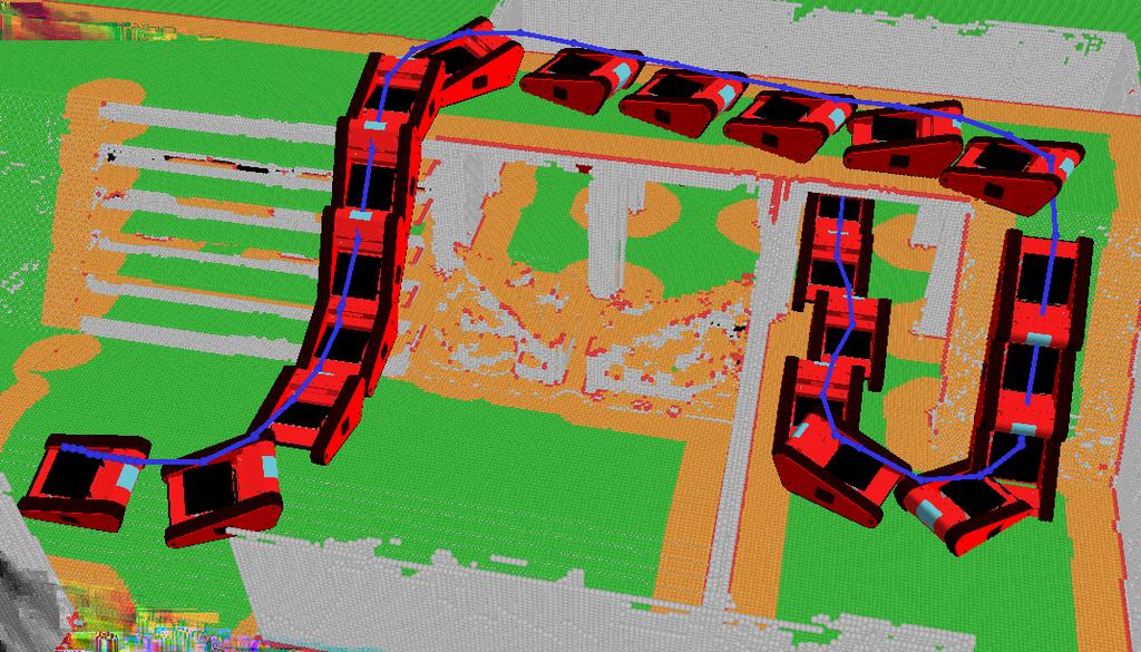 Efficient Extensible Path Planning on 3D Terrain Using Behavior Modules Andreas Hertle Christian Dornhege Abstract We present a search-based path planning system for ground robots on three