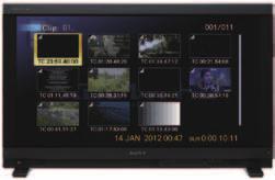 User-application-oriented Monitor Control The PVM-X300 4K monitor provides a diverse range of monitor control, allowing you to choose from a wide selection of control systems: Direct control with the