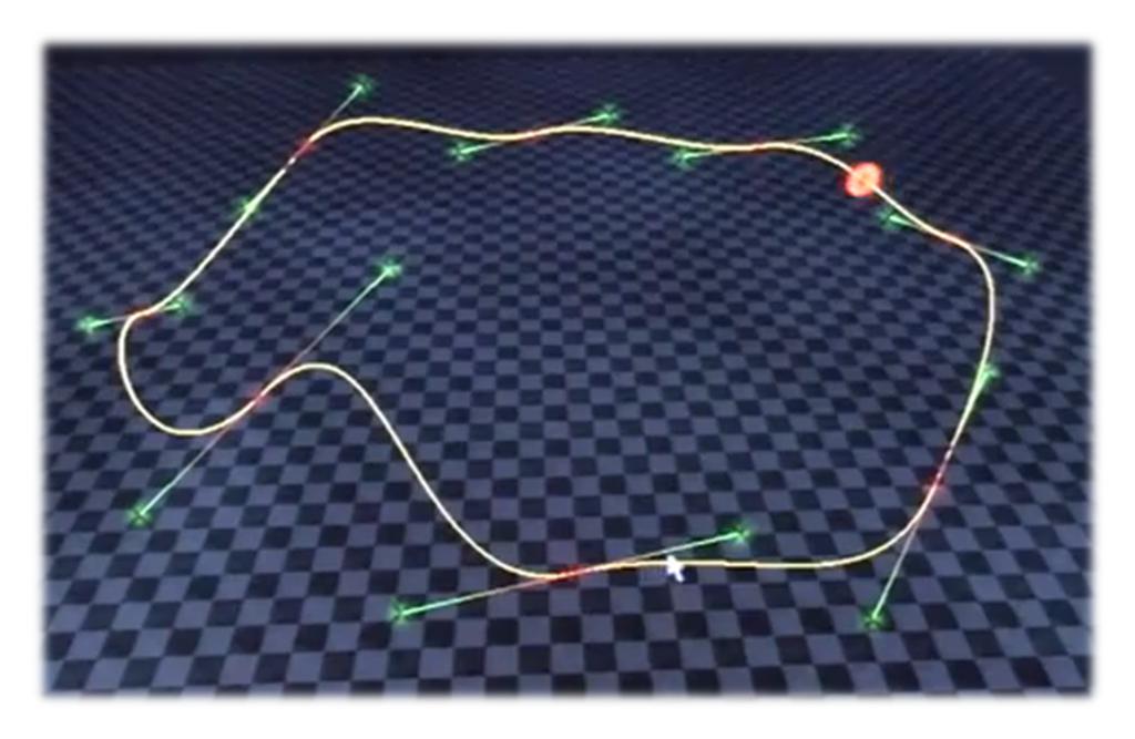 Video Bezier Curves http://www.