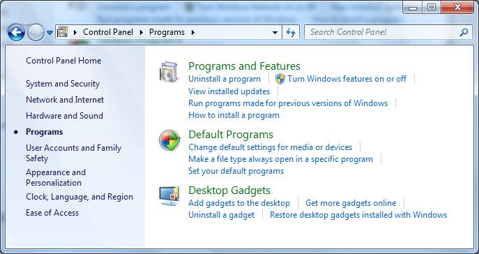 Uninstallation Steps Following steps are