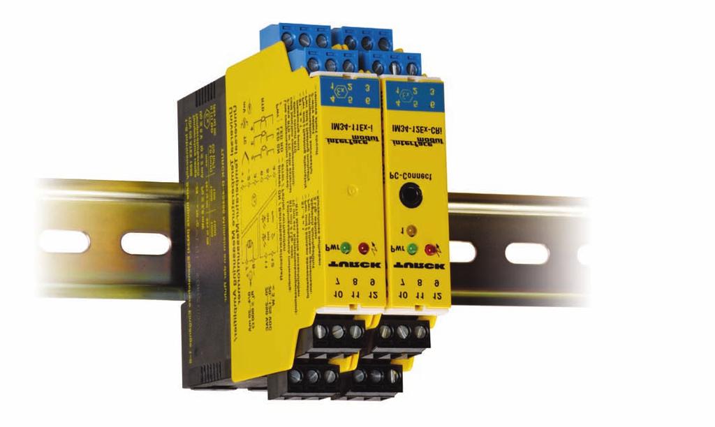 TURCK Interface Technology Temperature measurement is a very common application, even in hazardous areas.