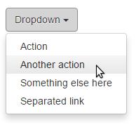 readers drop-down menus buttons and