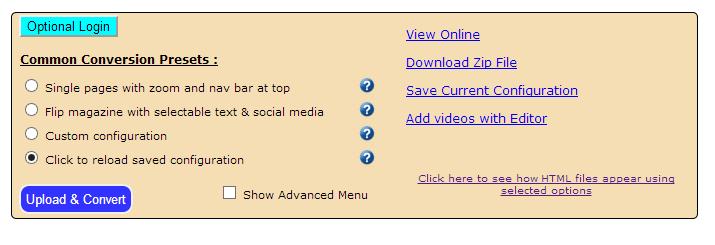 Next Steps, Add Videos & Online Support Set the conversion options and convert!