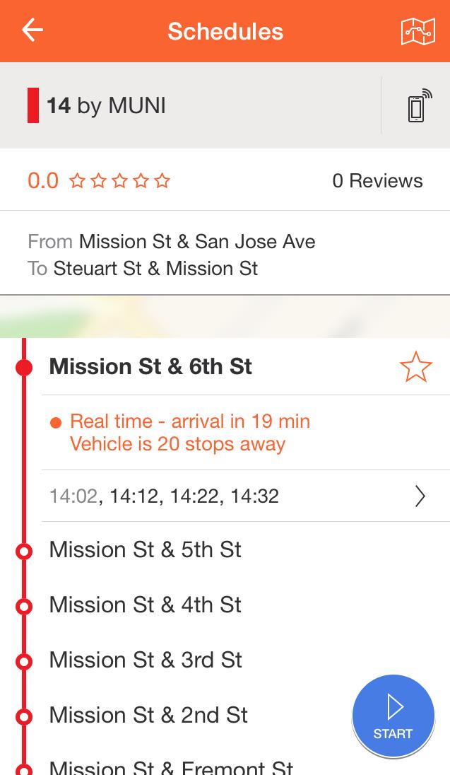 all the way with Moovit. Boarded a bus?