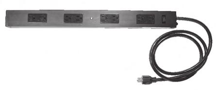 Price sa-mm024-4-6 (8 receptacles) $195 Power bar has a single grounded end