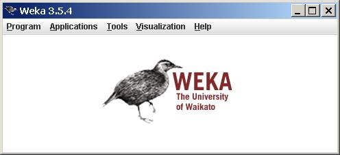 1 Launching WEKA The new menu-driven GUI in WEKA (class weka.gui.