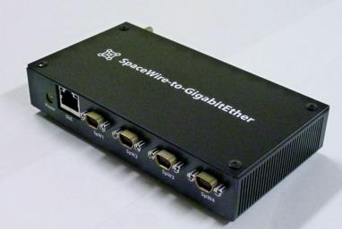 1. Generic SpaceWire I/F : SpaceWire-to-GigabitEther Overview SpaceWire packet/timecode