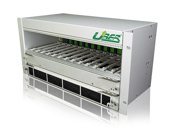 2.2 Example of commercial 12-slot microtca backplane Collects 12 AMC modules in a normal microtca crate.