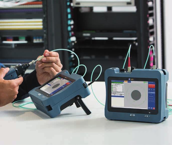 Semi-Automated fibre inspection probe Neglecting to clean, inspect and certify connectors can lead to serious, time-consuming problems