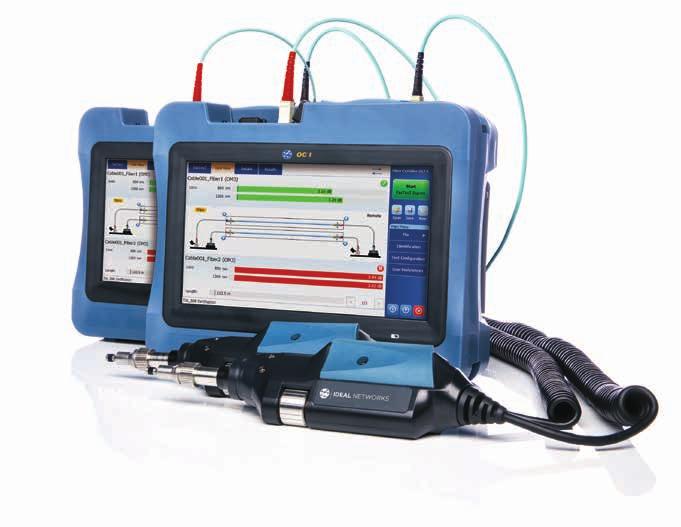 Optical Certifier I Tier-1 Fibre Certifier for Multimode and Single-mode fibre cabling Fully featured Tier-1 fibre certifier with a tablet-inspired design and short learning curve.