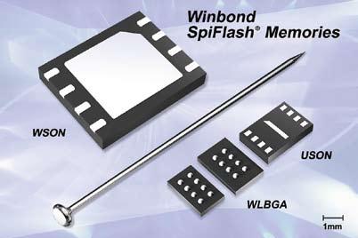 SpiFlash Memories with SI, Dual-SI, Quad-SI and QI Winbond's W25X and W25Q SpiFlash Multi-I/O Memories feature the popular Serial eripheral Interface (SI), densities from 512K-bit to 512M-bit, small