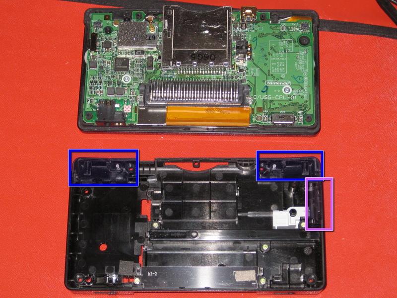 Nintendo DS Lite Motherboard Replacement Step 8 Carefully separate the two pieces by hand.