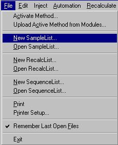 USING THE COMBI PAL AUTOSAMPLER Building CPAL SampleList Building CPAL SampleList Whenever you configure a Combi PAL AutoSampler Module in an Instrument as