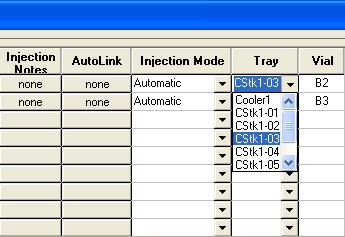 AutoMix Only: In this mode the CPAL will only execute the Automix steps specified in this line of the SampleList but will not do an injection.