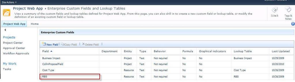 Enterprise Custom Fields In order for our Custom Field to work properly, we have to tell the field how to populate the