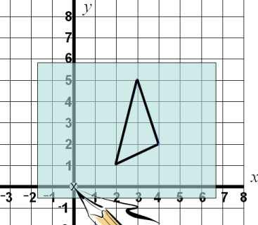 Trace shape and put point of pencil or