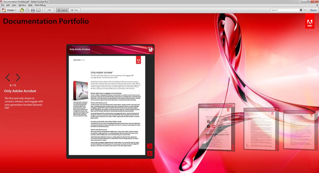 Adobe Acrobat X Pro Deliver rich, engaging PDF communications anytime, anywhere Experience the full power of Acrobat Dynamic PDF to deliver next-generation PDF communications.