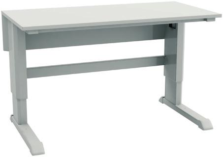 Concept adjustable height worktable frames Sovella Concept adjustable frames are available in 3 different height adjustment methods: friction, hand crank, and motorized.