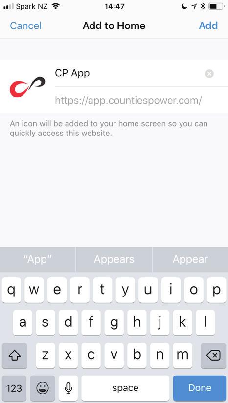 Apple Users Select Done Counties Power Add