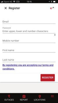 All Smartphone Users Select Register Now. Fill out the form with your details and select Register. Please ensure you fill out all fields.