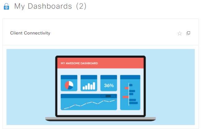 You can identify custom dashboards as favorites, which makes them available on the Favorite Dashboards tab.