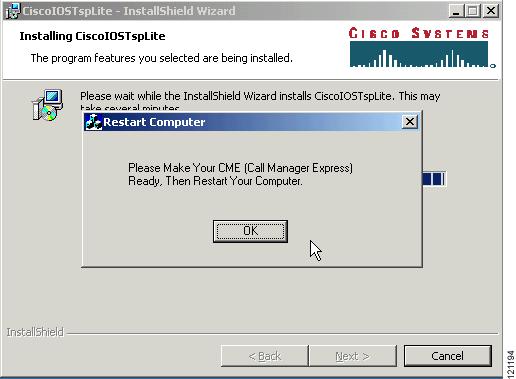 Cisco CRM Communications Connector for Cisco CallManager Express Installing Cisco CCC for Cisco CME e.