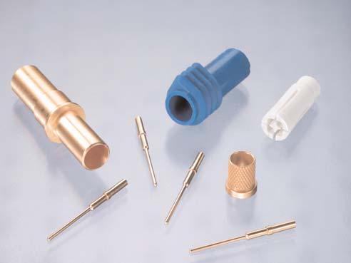 Crimp Contacts One-piece dielectric inserts for easy assembly and lowest applied cost Available with silicone seal boots rated for 50,000 ft.