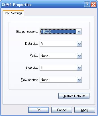 3. Terminal Setup To configure the system, connect a serial cable to a COM port on a PC or notebook computer and to serial (console) port of the WGSW Managed Switch.