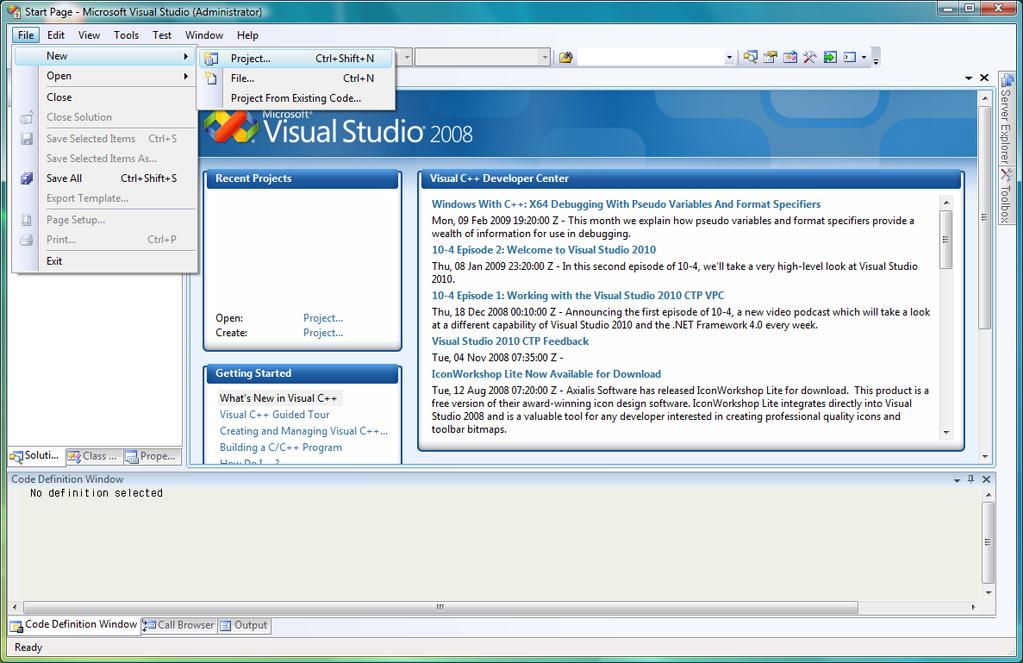 Visual Studio (Project
