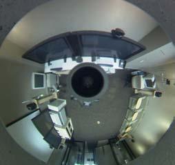 Sea of Images Dense sampling with hemispherical camera moving in environment on eye-height