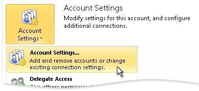 1.6 Which setting are needed to be modified in before modifying setting in email client?