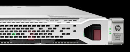 HP ProLiant DL160 Gen8 Server High performance computing with increased manageability in a dense 1U design What s new Double memory capacity with up to 24 DDR3 1600 MHz slots (up to 768GB) Simplified