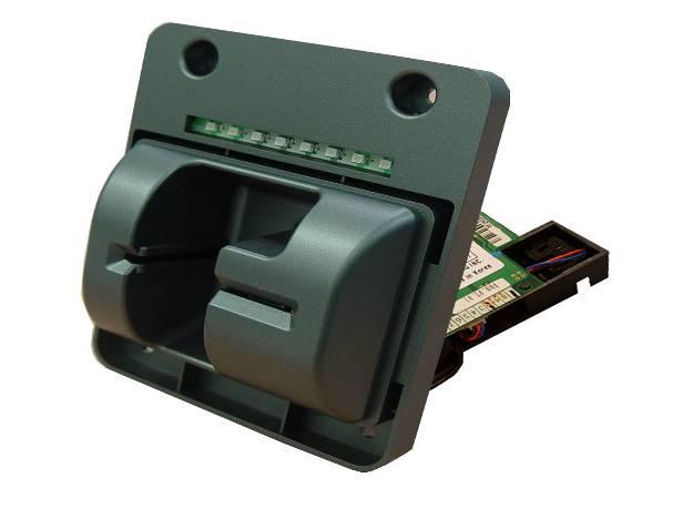 3. Hardware Specifications 3.6 Magnetic Card Reader The dip card reader is a manually operated device mounted directly to ATM fascia.